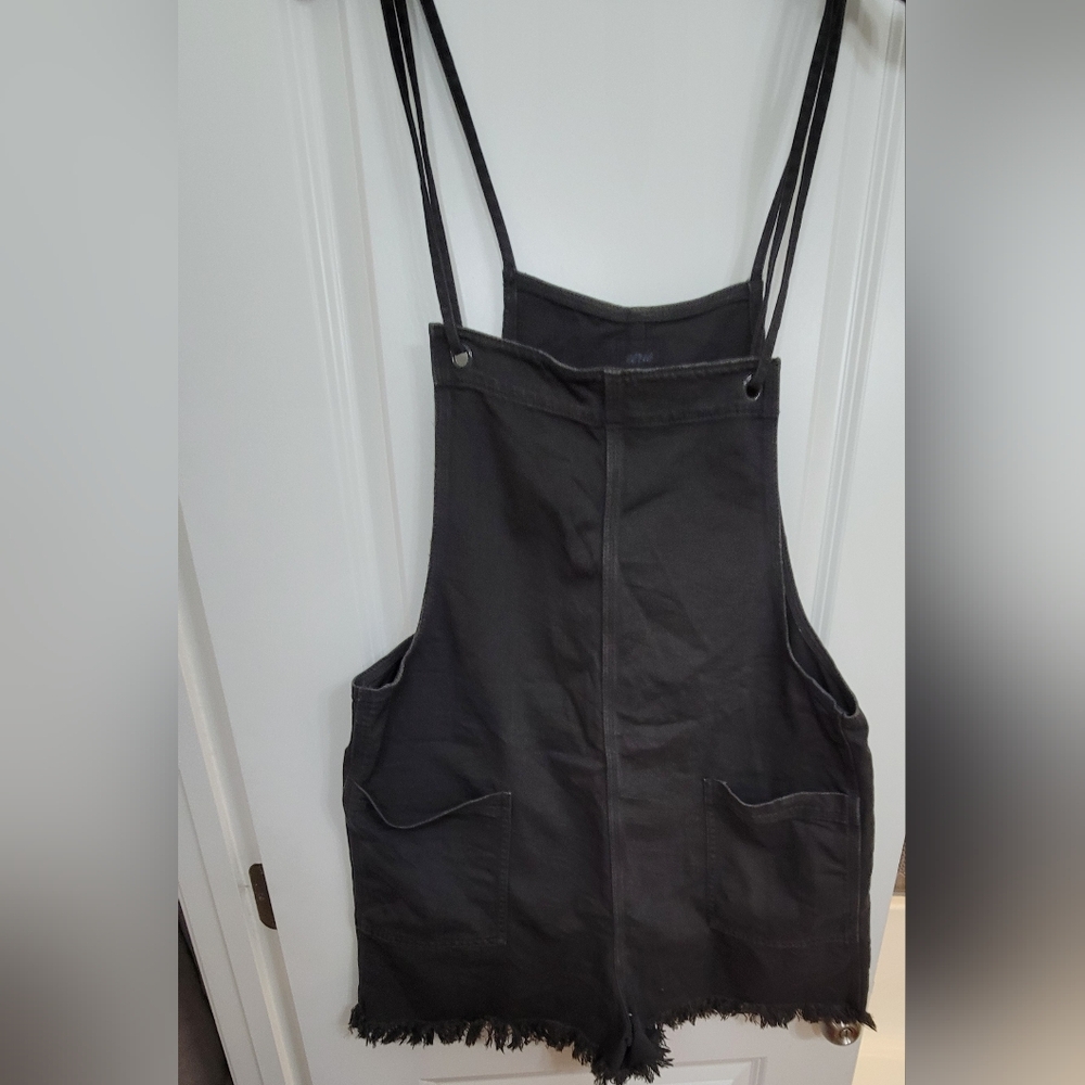 Aerie Black Denim Short-talls- Size XL